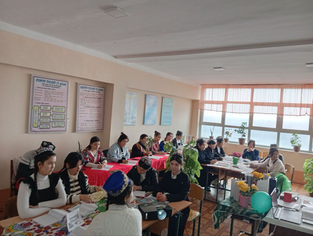 3.24 guruhida   ona tili va adabiyot fani o'qituvchisi O'dayeva Rayhon tomonidan "Xalq og'zaki ijodi. Dostonlar tavsifi"  mavzusida ochiq dars ishlanmasi